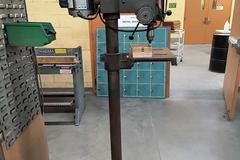 Clausing 1670 15" Variable Speed Drill Press with Tilting Table and Chuck, 110 Volt