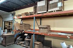 Contents of Racking: Cardboard Boxes up to 22" x 14" x 16"