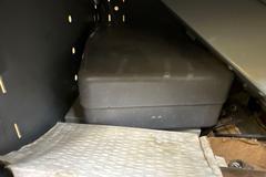 Adjustable Steel Shelving Unit with Contents of Electrical Motors and More