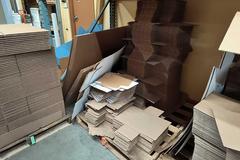Contents of Racking: Cardboard Boxes up to 22" x 14" x 16"