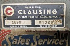 Clausing 1670 15" Variable Speed Drill Press with Tilting Table and Chuck, 110 Volt