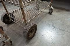 Uline Wire carts, (2)