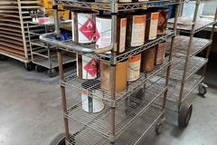 Uline Wire carts, (2)