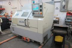 Milltronics SL10 CNC Turning Center with Centurion 6 Control, Tailstock 10" Chuck