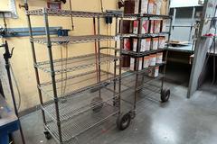 Uline Wire carts, (2)