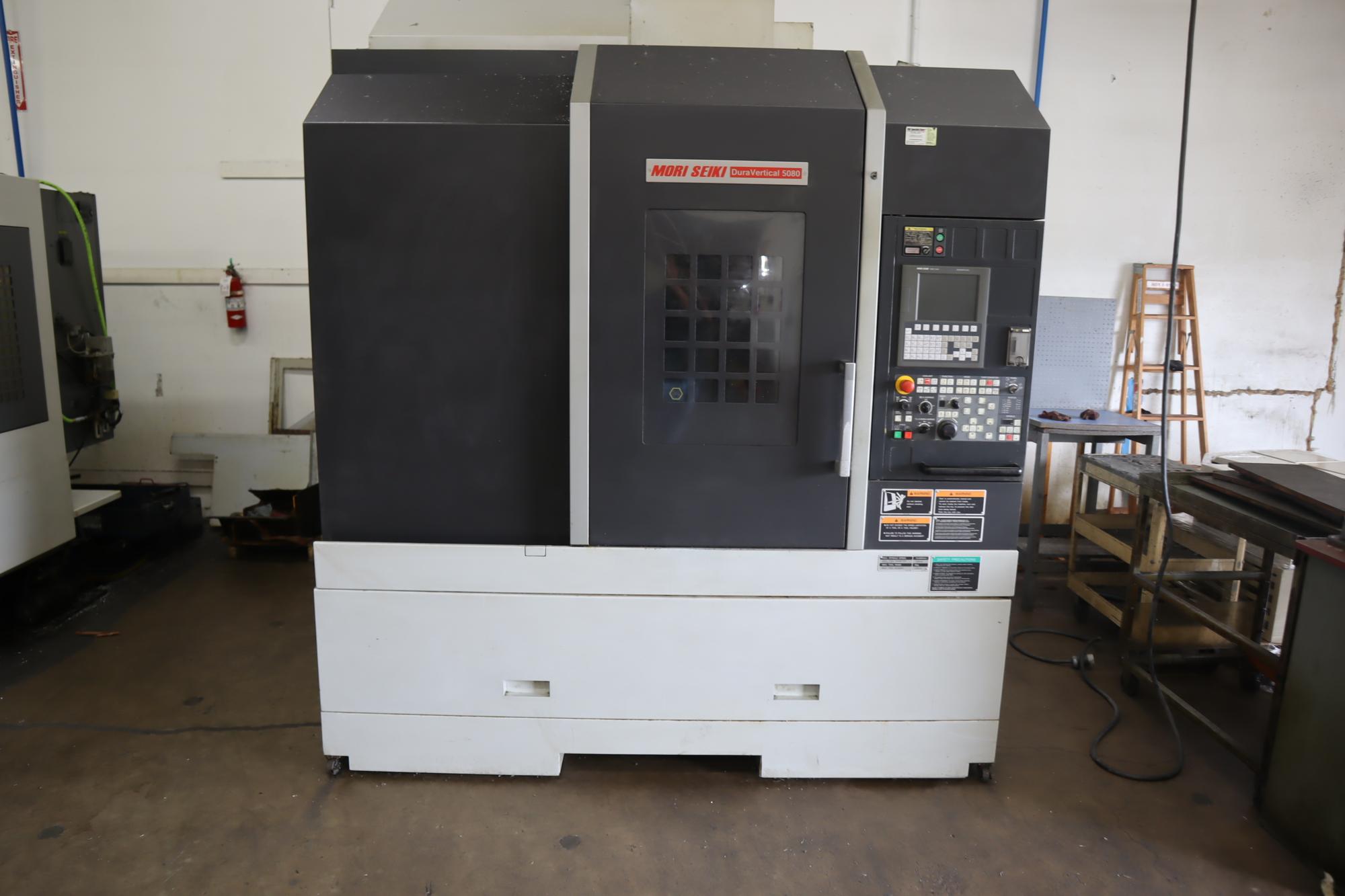 Machines Used | Mori Seiki DuraVertical 5080 CNC Vertical
