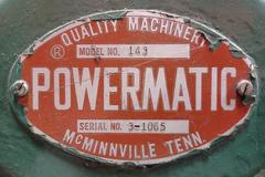 Powermatic 143 Vertical Band Saw with 14" Throat and Tilting Table