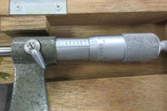 Mitutoyo 12-16" Interchangeable Anvil Micrometer with Anvils and Standards in Wooden Case