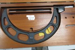 Starrett 11-12" Digital Micrometer with Standard and Wooden Case