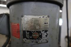 Bridgeport 2J Vertical Knee Mill with 2-Axis DRO, Power Feed, One-Shot Lube and Column Riser