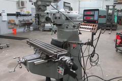 Bridgeport Series I Vertical Mill, Variable Speed, Acu-Rite 2-Axis DRO, Bridgeport Power Table Feed