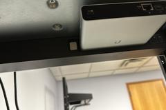 Leviton networking rack and networking stack with Switches, Controllers, Modem and More