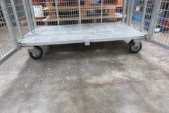 Heavy Duty Rolling, Locking, Metal Storage Locker