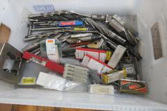 Miscellaneous Tooling Lot, Large End Mills, Drills, Inserts and More