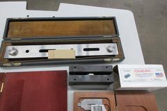 Machinist Set Up Tools, Squares, Sine Bar. Vernier Caliper and Height Gauge, Quadrallel