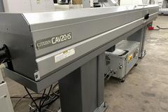 Citizen L20 Type VIII CNC Swiss Machine With CAV20L Barfeed, Chip Conveyor, High Pressure Coolant