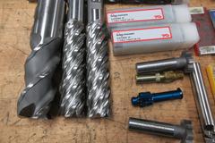 HSS End Mills up to 2", Carbide Coolant Thru Drills, Insert Tooling, Radius Cutter, Porting Tools and More