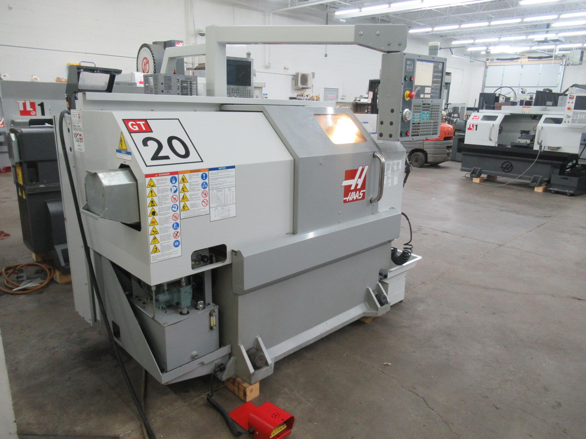 Haas GT-20 CNC Chucker w 8 Station Turret | Machines Used