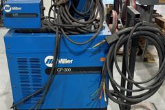Miller CP-300 Constant Voltage DC Welding Power Source with Wire Feeder, MIG Gun and Ground Clamp