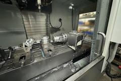 Haas VF-4SS CNC Vertical Machining Center with Haas HRT-210 Rotary Table, 4th Axis Drive, Probing, High Speed Machining