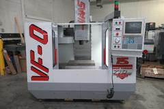 Haas VF-0 CNC Vertical Machining Center, 20" x 16" x 20", 7,500 RPM, 20 ATC, 2-Speed GB, 4th Axis Drive - LOW HOURS!