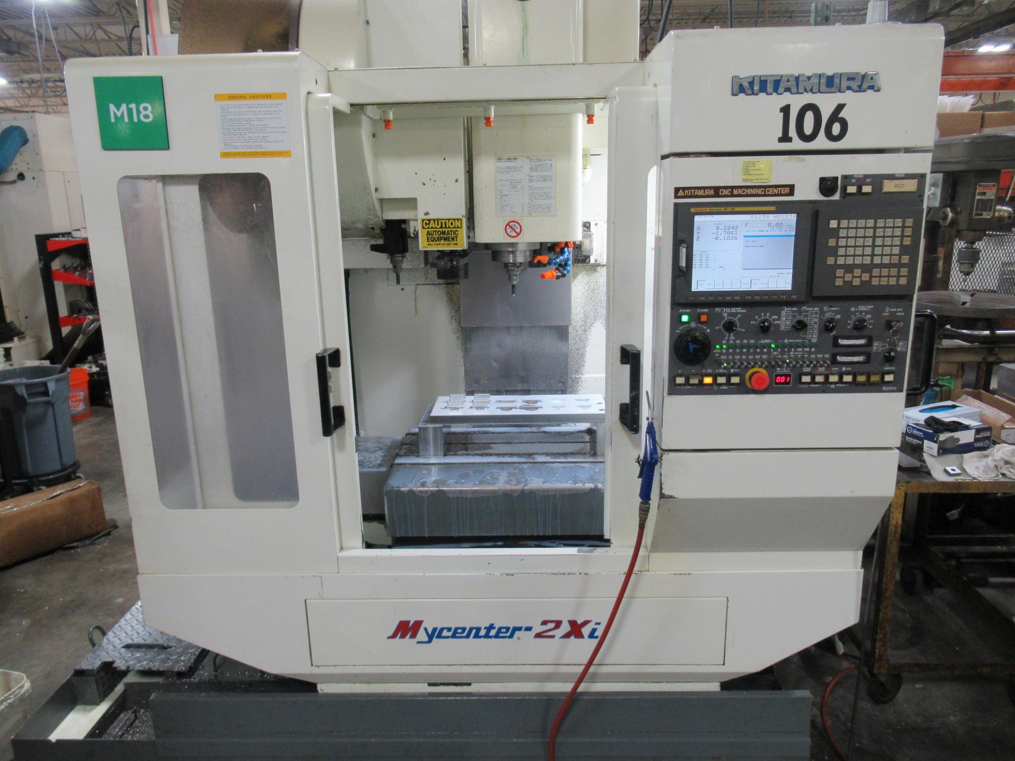 Machines Used | Kitamura MyCenter 2Xi Vertical Machining Center