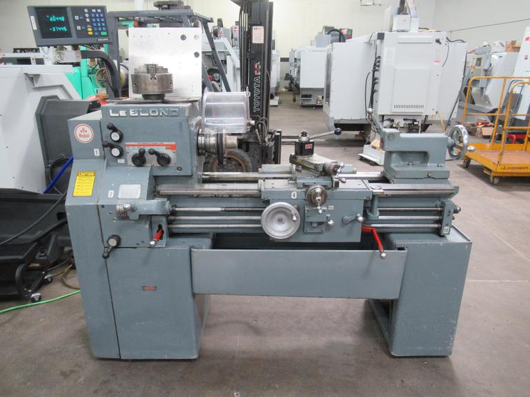 LeBlond Regal 15"x30" Gear Head Engine Lathe, Acu-Rite 2-Axis DRO, Tailstock, 3-Jaw and Collet Chucks