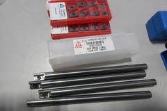 Carbide Inserted Milling Tooling with Some New with Inserts, Shell Mills, Chamfer Mills, Thread Mills, Various Brands