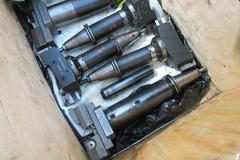 CAT50 Tool Holders, Large Various Brands and Types. Large Boring Heads and Attachments, Collet Type, Tapping, Shell Mill, End Mill