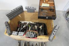 CAT50 Tool Holders, Large Various Brands and Types. Large Boring Heads and Attachments, Collet Type, Tapping, Shell Mill, End Mill