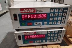 Haas TRT-160 2-Axis Brushed Type Programmable Rotary Table with Servo Control Boxes