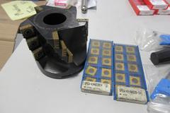 Carbide Inserted Milling Tooling with Some New with Inserts, Shell Mills, Chamfer Mills, Thread Mills, Various Brands