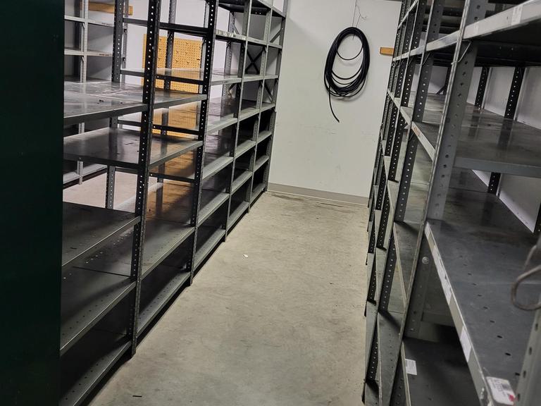 Metal Shelving - (17) Sections