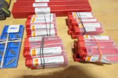 Assorted Tooling Lot, NEW in Packaging, Carbide Inserts, Small Endmills, Boring Bars, Roughing End Mills, Part Off Tooling, HSS Drills