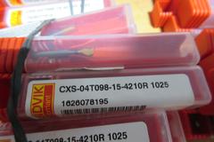 Assorted Tooling Lot, NEW in Packaging, Carbide Inserts, Small Endmills, Boring Bars, Roughing End Mills, Part Off Tooling, HSS Drills