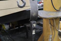 Contrx Jib Crane, Swiveling Flour Mounted 1 Ton Cap