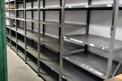 Metal Shelving - (17) Sections