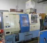 Kia Super KiaTurn 15 CNC Turning Center with Yasnac J50L CNC Control, 6" 3-Jaw Chuck, Tool Setter, 12-Tools, Tailstock, Chip Conveyor and MORE!