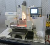 Milltronics Partner MM18 Vertical CNC Machining Center W Milltronics 7200 Control, 16 Station Carousel Tool Changer, Coolant Tank & Pump and MORE!