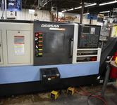 Doosan Lynx 300M CNC Turning Center with Live Milling, 12 Station Turret, 10" 3-Jaw Chuck, Tailstock, Tool Presetter, Parts Catcher, Chip Conveyor