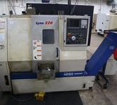 Daewoo Doosan Lynx 220C CNC Turning Center, 8" 3-Jaw Chuck, 12 Station Turret, Parts Catcher, Tool Presetter, Chip Conveyor