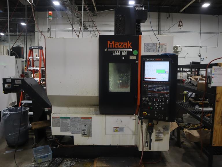 Mazak VCU-400A-5X 5-Axis CNC Vertical Machining Center, Mazatrol Matrix 2 CNC, 12K RPM, 30 ATC - New 2013