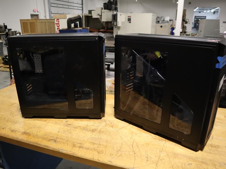 Intel Core I7 Desktop Computers (2) With WIFI Network Card