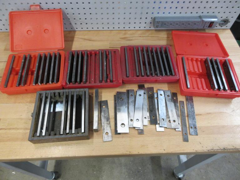 Vise Parallels, 6" x 1/8" Assorted Sets