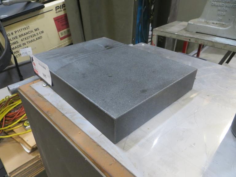 Black Granite Surface Plate 12" X 9" X 1" 7/8"