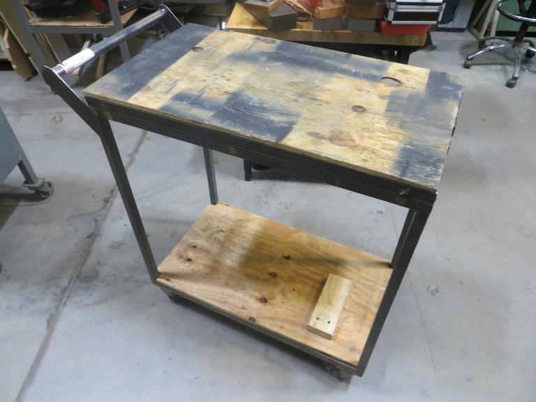 Rolling Work Cart- Portable on Casters
