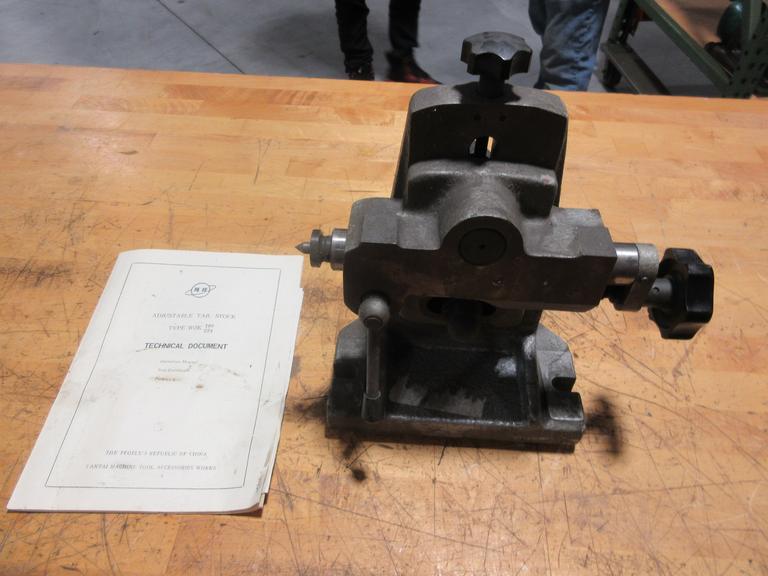 Adjustable Tail Stock, Height Approx 5-8" Center