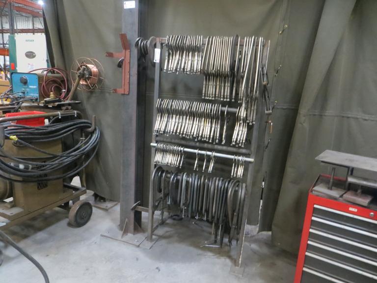 Machine Clamps On Stand - VERY LARGE ASSORMENT