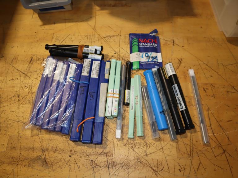 Guhring, Nachi, Walter - Assorted Carbide & HSS Drills