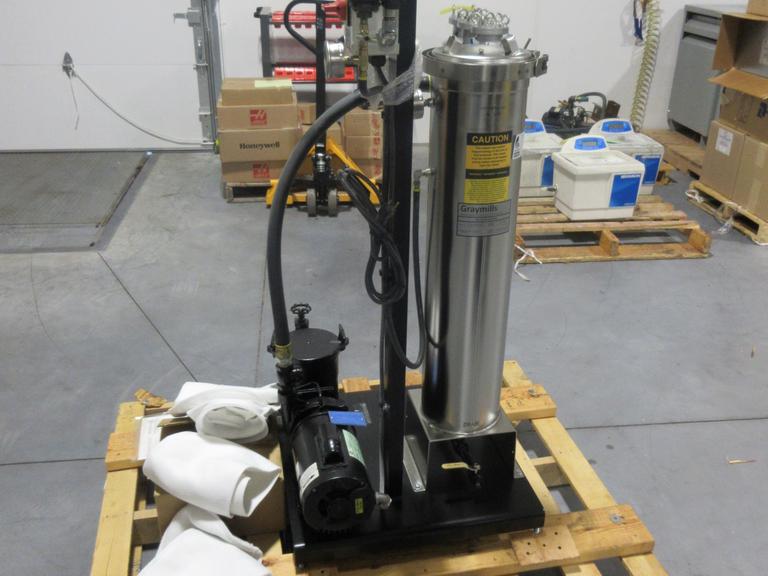 Graymills Turbo Boost Filtration System w/ 3 Extra Filter Socks